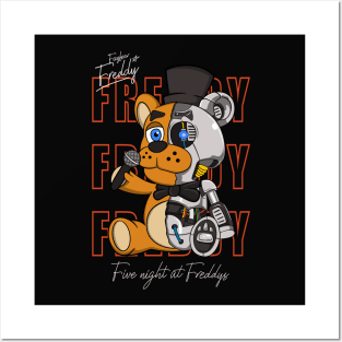 Five nights at freddy's - Fazbear Freddy Robot Posters and Art